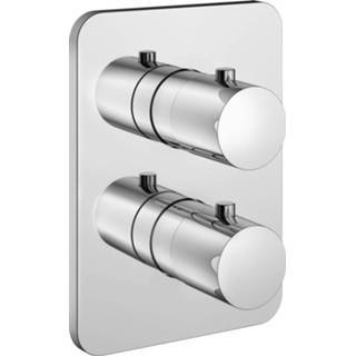 👉 Douchethermostaat chroom Hotbath Gal Inbouw 2-weg Omstel (excl. inbouwdeel) 8720512331585