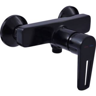 👉 Douchekraan zwart messing Allibert Vision Eengreeps 3588560381533