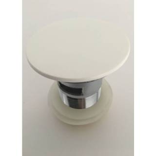👉 Wastafel wit Mat Pop-up Waste Arcqua Solid Cap 1-1/4 Met Overloop 8720104498498