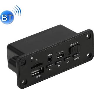 👉 Decoder active Auto 5V 2x3W Audio MP3-speler Board FM-radio TF USB 3,5 mm AUX, met Bluetooth en opname-oproepfunctie