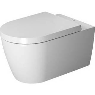 👉 Wandcloset wit toiletpot Duravit ME by Starck diepspoel Rimless met HygieneGlaze en verdekte bevestiging 37 x 57 cm, mat