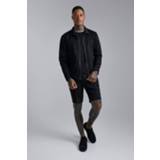 👉 Slim Fit Harrington Jas Met Rits En Cargo Shorts, Black