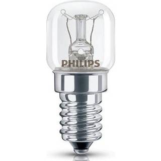 👉 Ovenlamp warm wit RVS buis Philips E14 15W 300° 8719514334533