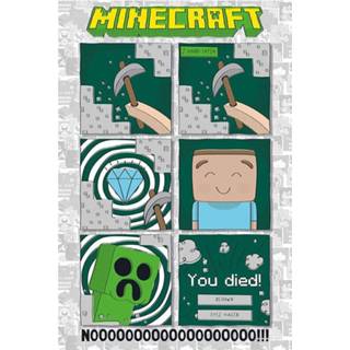 👉 Poster Hoofdmateriaa Papier unisex meerkleurig Minecraft - One last Diamond 5028486487950