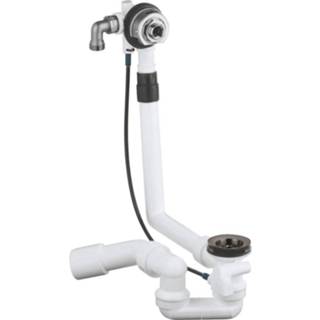 👉 Afvoer graphite GROHE badvul-, afvoer- en overloopgarnituur voor normale baden zonder opbouwdeel, hard