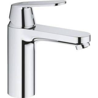 Wastafelmengkraan chroom wastafelkraan eurosmart cosmopolitan GROHE M-Size met push-open waste 16,8 cm,