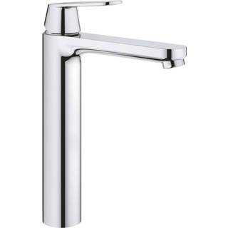 👉 Wastafelkraan chroom eurosmart cosmopolitan GROHE XL-Size met gladde body 26,6 cm,