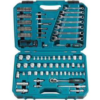 👉 Gereedschapset Makita Gereedschapsset E-06616 Gereedschapskoffer | 120-delig 88381570251