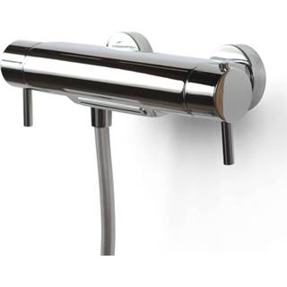 👉 Badkraan chroom Waterval Bongio Squadra Opbouw Thermostatisch met Omstel 8719304922506