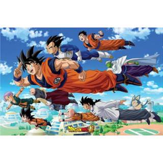 👉 Poster meerkleurig unisex Hoofdmateriaa Papier Dragonball - Dragon Ball Super Goku's Group 3665361017028