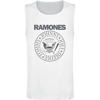 👉 Tanktop m wit mannen Ramones - Crest 5056012064818