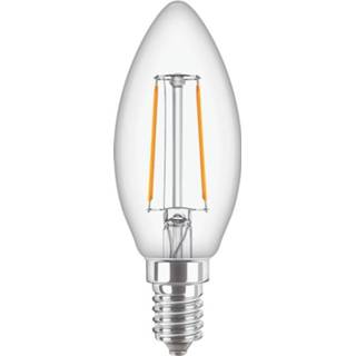 👉 Ledlamp Philips Lighting 37757800 LED-lamp Energielabel E (A - G) E14 Kaars 2 W = 25 Warmwit (Ø x l) 35 mm 97 1 stuk(s) 8719514377578