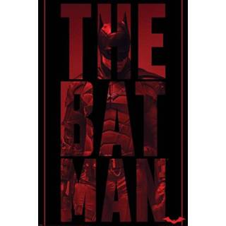 Poster rood zwart unisex Hoofdmateriaa Papier Batman - The Type Cut Away 5050574348928