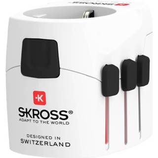 👉 Reisstekker Skross 1302460 Pro Light USB (2xA) 7640166323624