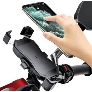 👉 Motorfiet active Motorfiets / fiets Halfautomatische contractie Bevestigingsbeugel Telefoonhouder