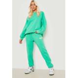 👉 Wardrobe Essentials Joggingbroek Met Print, Green