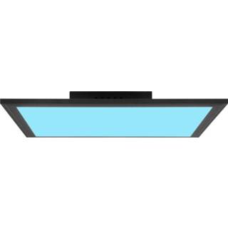 👉 Energielabel zwart Brilliant Abie G90318/76 LED-plafondlamp Energielabel: F (A - G) 24 W RGB, Warmwit tot daglichtwit 4004353388613