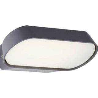 👉 Energielabel zwart wit Brilliant Samira schräg G96419/76 LED-buitenlamp (wand) Energielabel: E (A - G) 7 W Neutraalwit Zwart, 4004353385254