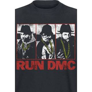👉 Poster mannen zwart m Run DMC - Photo T-shirt 602445570188