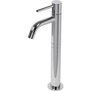 👉 Fontein kraan chroom Plieger Fonteinkraan Napoli Hoog 28.4 cm 8711238420134