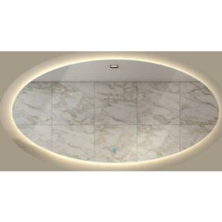 👉 Badkamer spiegel Badkamerspiegel Gliss Oval LED Verlichting 95x150 cm Design 8720211605352