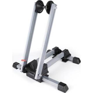 👉 Bike grijs active HS-027 Draagbare Double-Rod Mountain Display Frame (grijs)