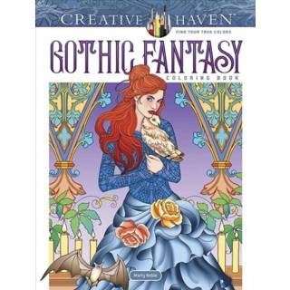 Engels Creative Haven Gothic Fantasy Coloring Book 9780486848501