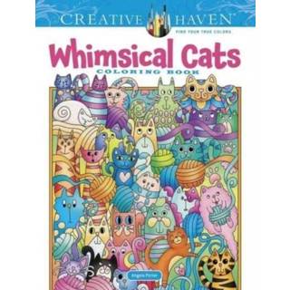 Engels Creative Haven Whimsical Cats Coloring Book 9780486848662