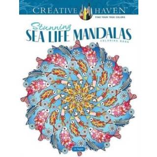 Engels mannen Creative Haven Stunning Sea Life Mandalas Coloring Book 9780486849751