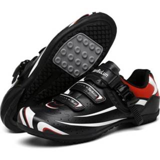 👉 Fiets zwart active 2085 Riding Leisure Ademend Power-assisted Schoenen, Grootte: 38 (Rubber-Black)