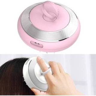 👉 Massager roze zilver active Hoofdhuid geneeskunde apparaten haargroei vloeistof introducer hoofd (roze zilver)