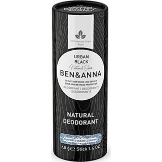 👉 Deodorant zwart Ben & Anna Papertube 40g - Urban Black 4260491222237