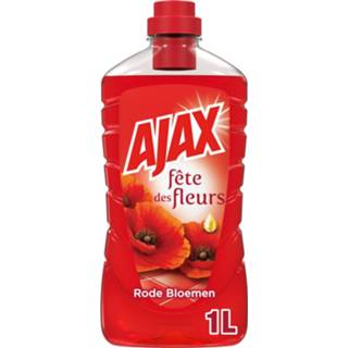 👉 Allesreiniger rode active 8x Ajax Fete de Fleur bloemen 1 liter 8718951475717
