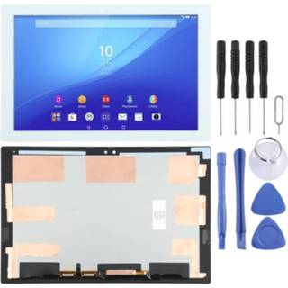 👉 Digitizer wit active LCD-scherm en volledige montage voor Sony Xperia Z4 Tablet / SGP771 (wit)