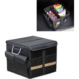 👉 Opbergdoos zwart active Car Trunk opvouwbare opbergdoos, capaciteit: 36L (zwart)