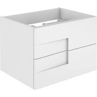 👉 Wastafelonderkast wit Glanzend gelakt Allibert Wander 60cm 3588560389645