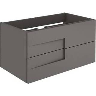 👉 Grijs mat Allibert wastafelonderbouw Wander 80cm 3588560389607