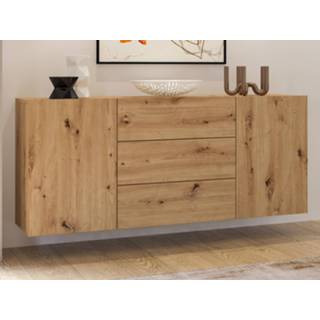 👉 Dressoir eik AVATAR 2 deuren 3 lades artisan zonder led 5400943234435