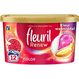 👉 Active 2+2 gratis: 8x Fleuril Wasmiddelcapsules Renew Kleur 12 stuks 5412530926807