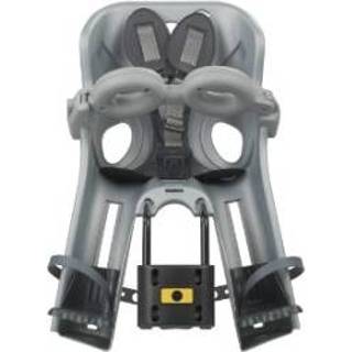 👉 Fietsstoel zilver jongens grijs BELLELLI Freccia B-Fix met framebevestiging Silver 8020092009486