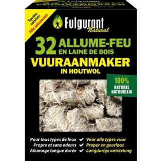 Fulgurant vuuraanmaker Eco houtwol 5400258077000