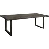 👉 Eettafel active zwart Eetkamertafel Ultimo 240x100 cm