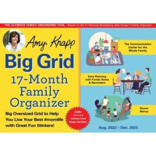 👉 Organizer engels 2023 Amy Knapp's Big Grid Family Wall Calendar 9781728249803