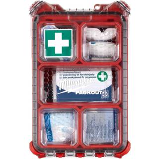 👉 First aid kit active Milwaukee 4932478879 Packout - DIN 13157