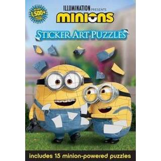 👉 Engels Minions: Sticker Art Puzzles 9781645174288