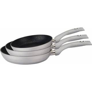 👉 Koekenpannenset zilver active Royalty Line 3-delig 5407004741024