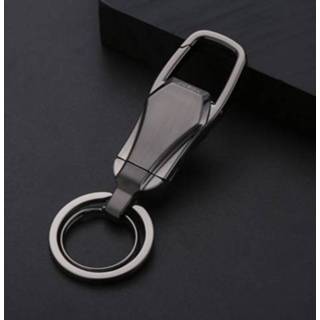 👉 Sleutelhanger zwart metalen active mannen Jobon ZB-8780 Multifunctionele man draagbare mobiele telefoon beugel taille auto (zwart)