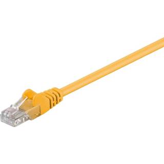 Patchkabel geel active CAT 5e patchkabel, U/UTP,