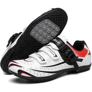 👉 Fiets wit active 2085 Riding Leisure Ademend Power-Assisted Schoenen, Grootte: 47 (Rubber-White)