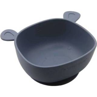 👉 Zuignap silicone jongens blauw digo The cotton cloud Kom met Lili de Beer, Indigo 4260708451856